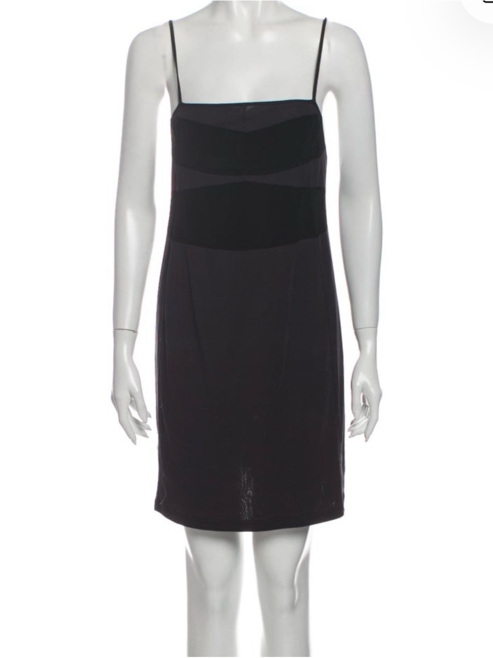 Chloé Square Neckline Slip Dress